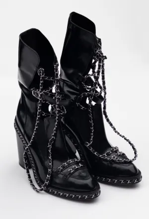 Chanel FW 2013 Chain Obsession Boots