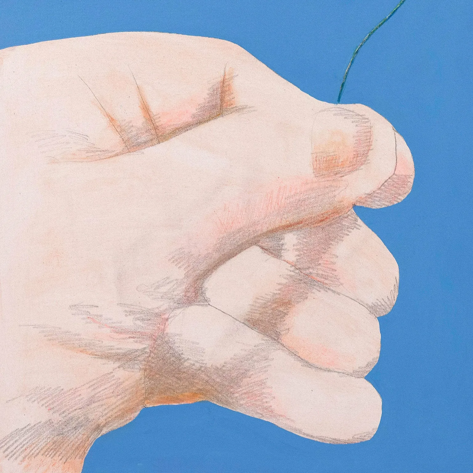 CHARLES PACHTER "BE LEAF ME" PAINTING, 2016