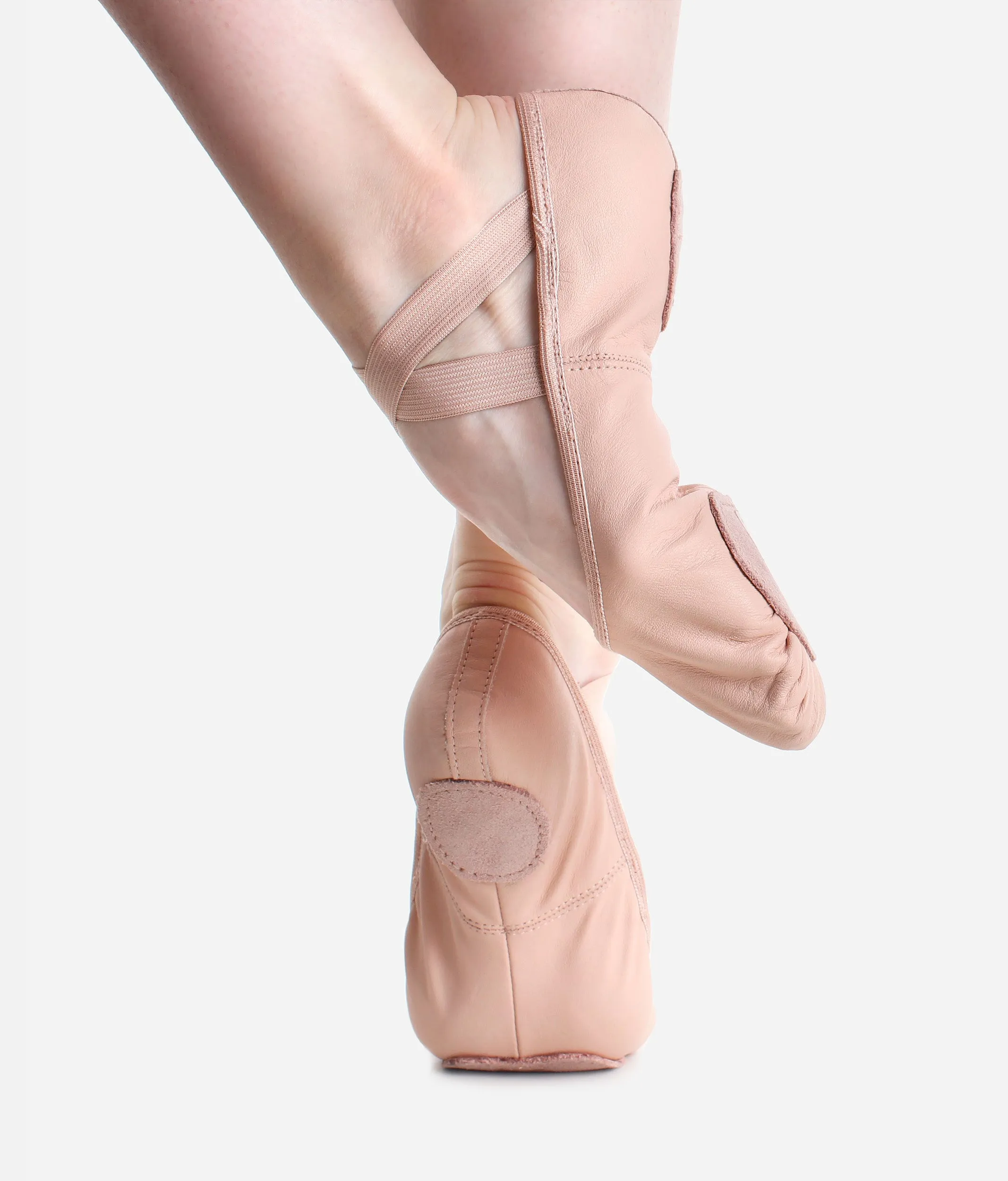 Children Split Sole Leather Ballet Shoes - SD60