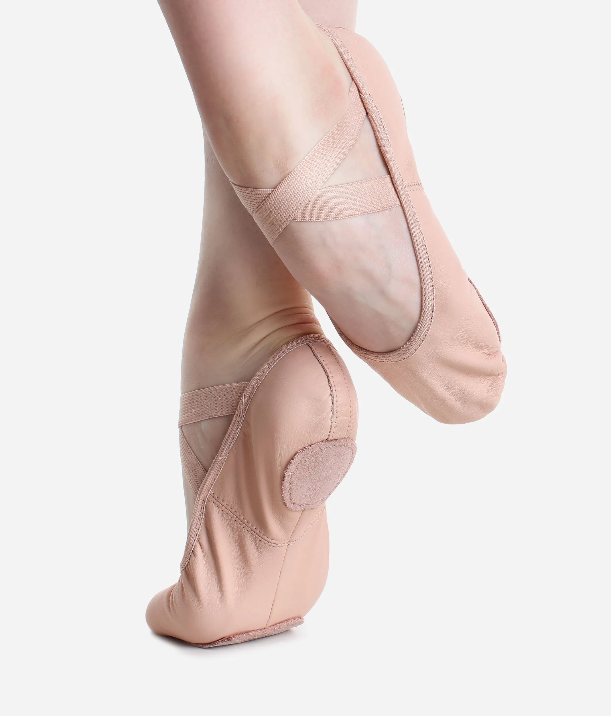 Children Split Sole Leather Ballet Shoes - SD60