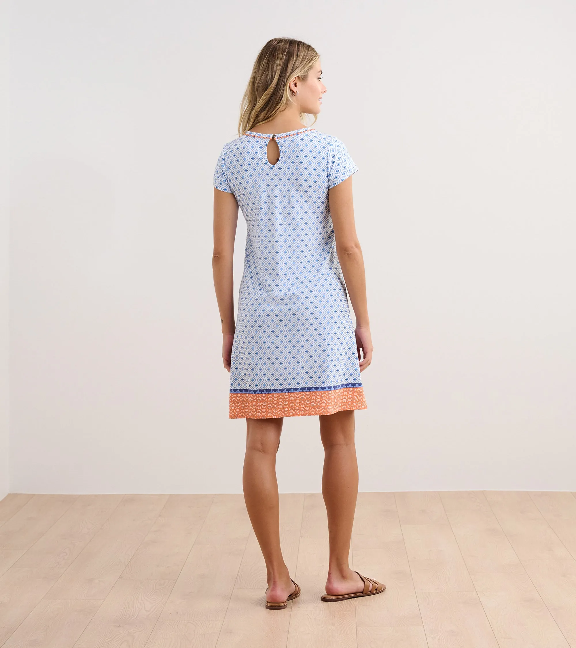 Cici A-Line Dress - Painted Petals