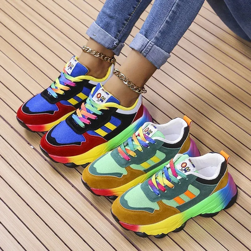 Clara | Vibrant Orthopaedic Sneakers for Style and Comfort | Durable & Trendy