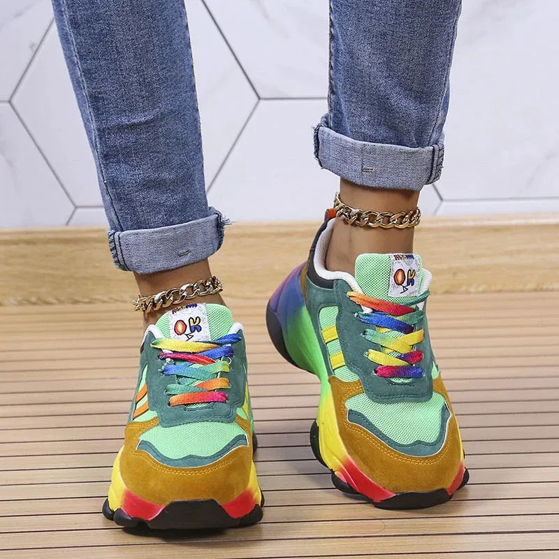 Clara | Vibrant Orthopaedic Sneakers for Style and Comfort | Durable & Trendy