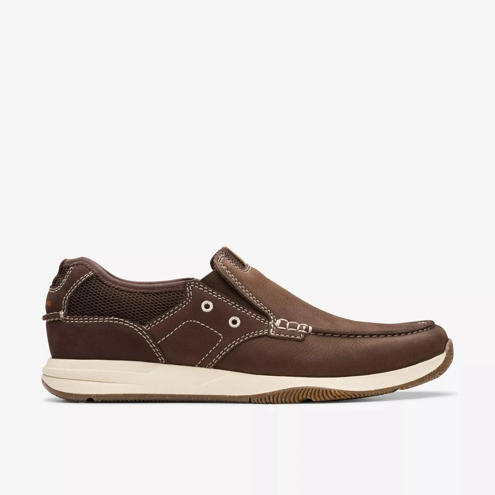 Clarks Men's Sailview Step Dark Brown Combi 26182005