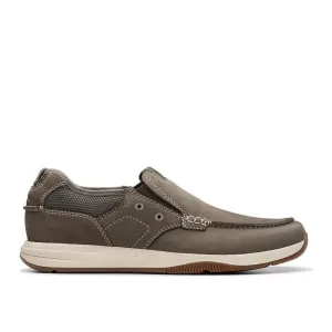 Clarks Men's Sailview Step Taupe Nubuck 26176977