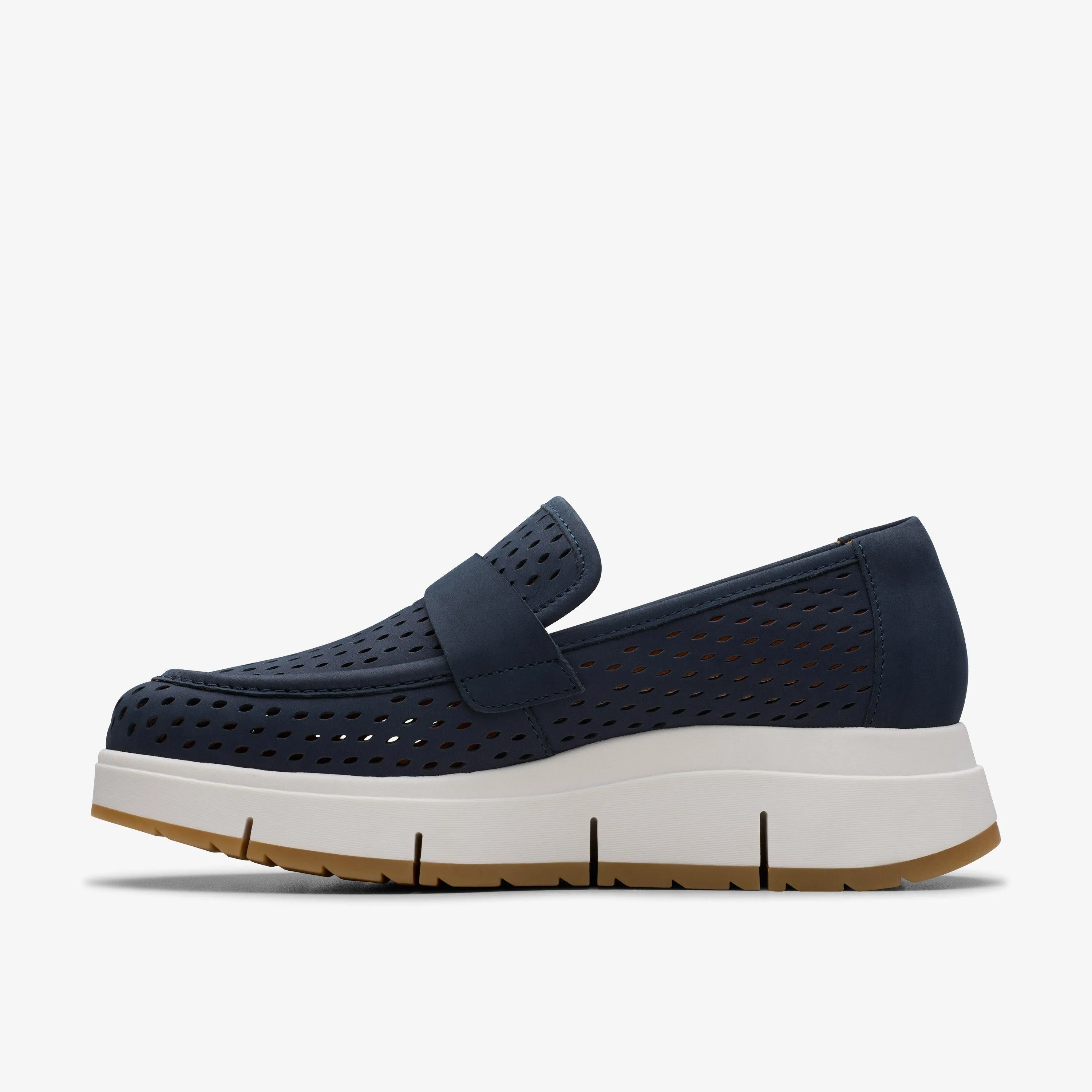 Clarks Women's Loriini Edge Navy Nubuck 26181448