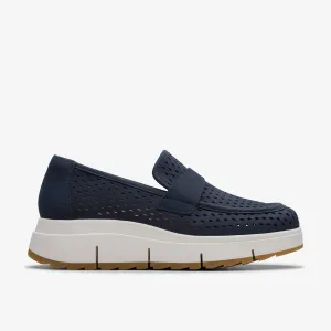 Clarks Women's Loriini Edge Navy Nubuck 26181448