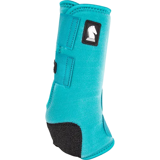 Classic Equine Legacy2 Hind Protective Boots- Aqua