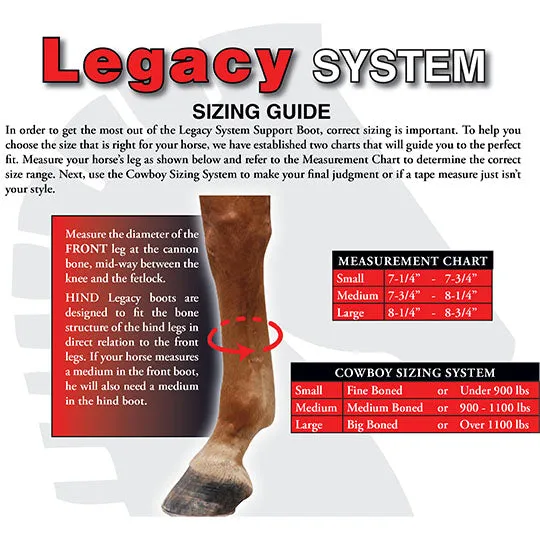 Classic Equine Legacy2 Hind Protective Boots- Aqua