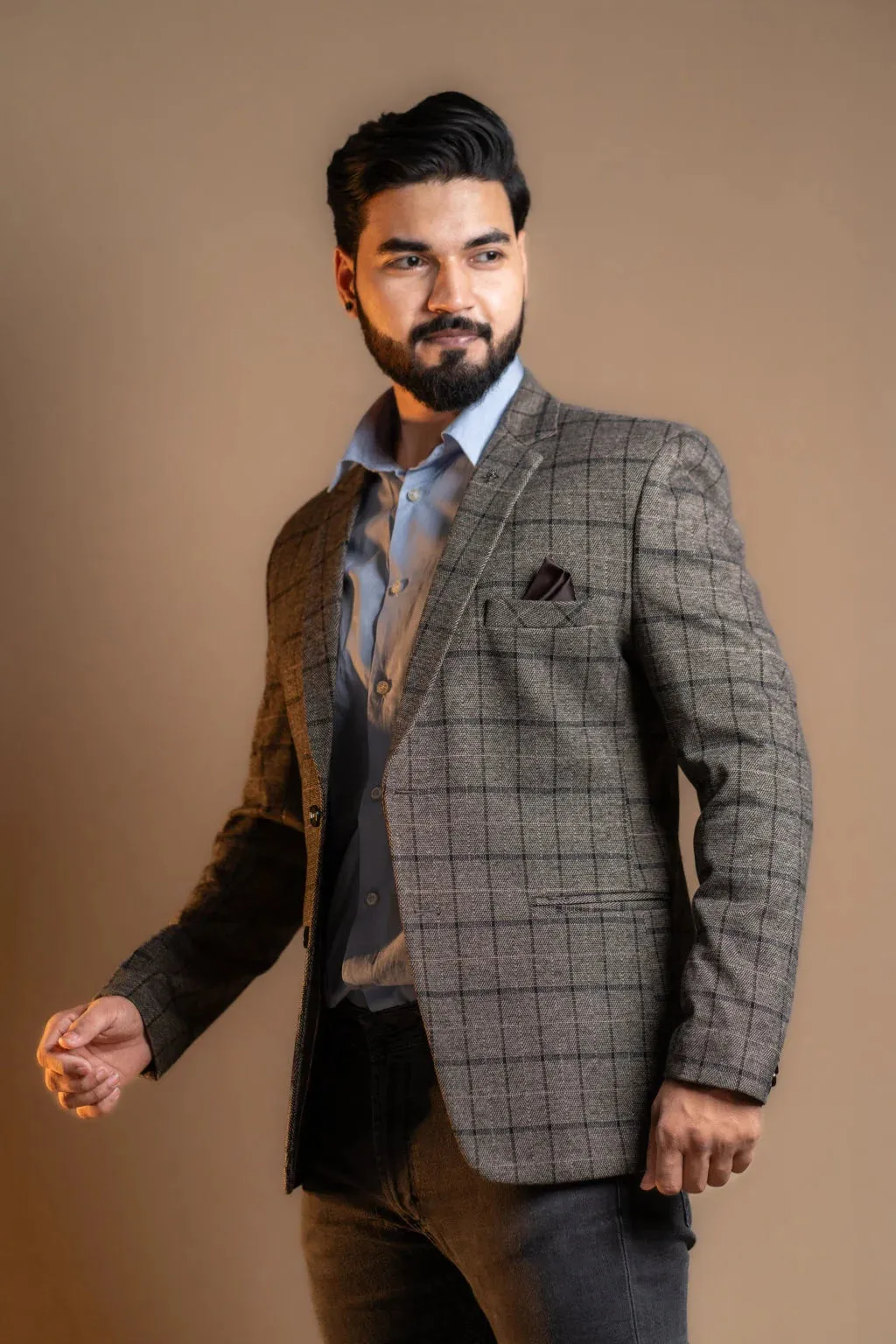 Classic Grey Blazer