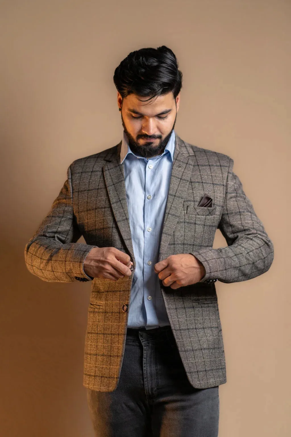 Classic Grey Blazer