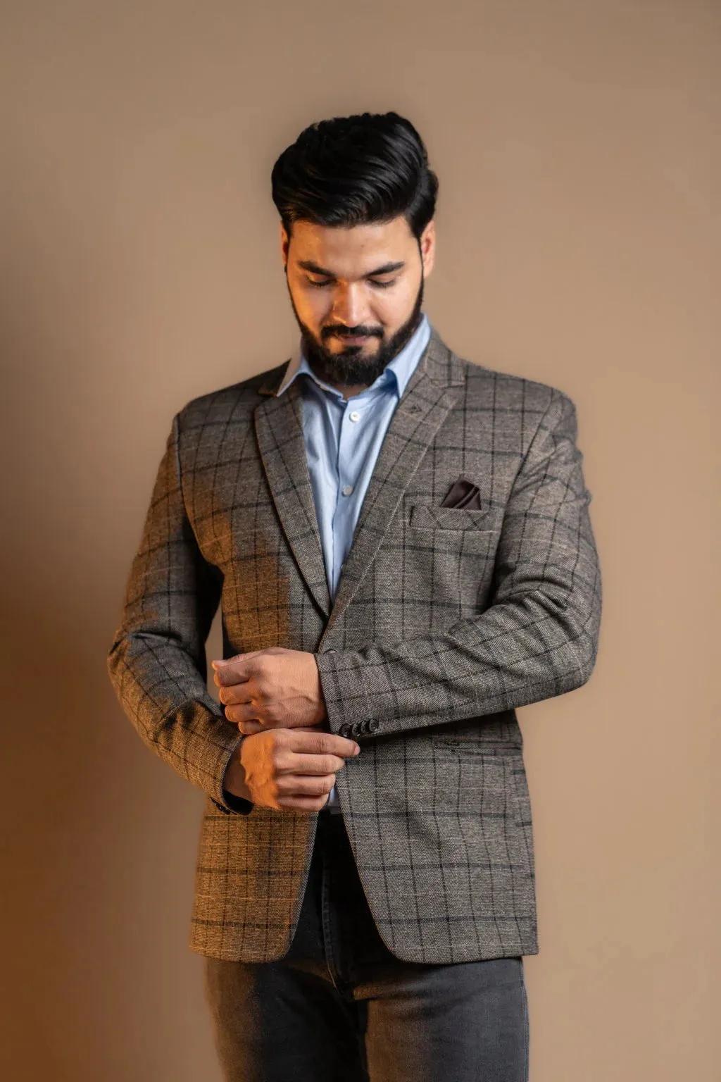 Classic Grey Blazer