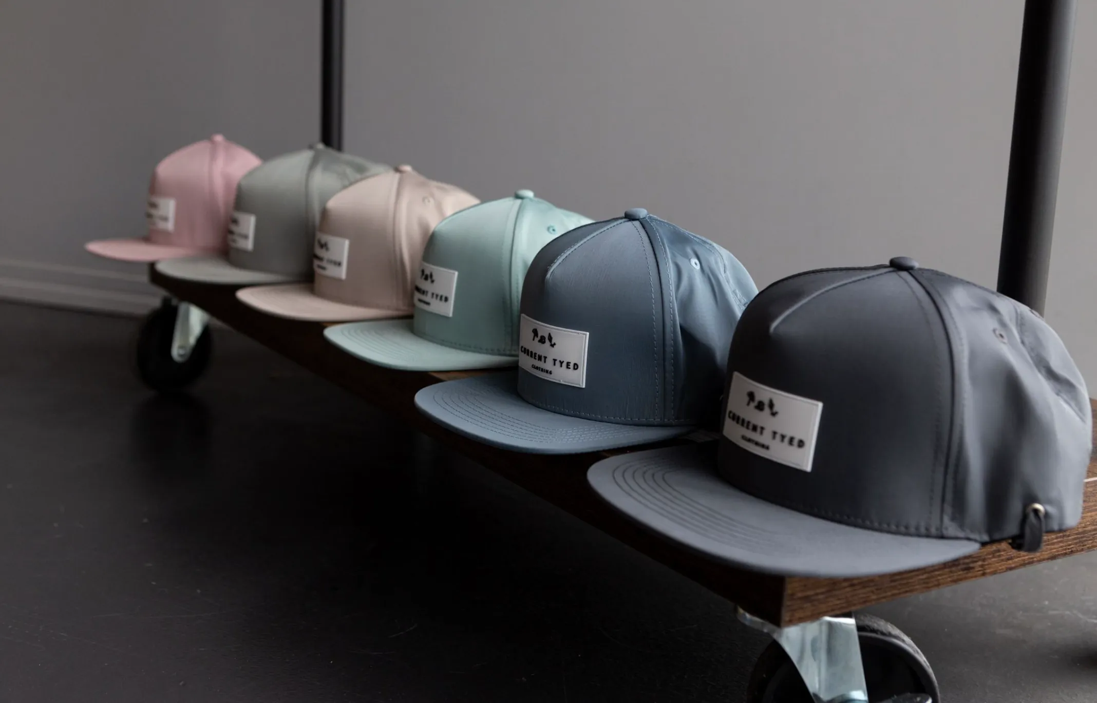 Classic Waterproof Snapbacks - Blue Grey