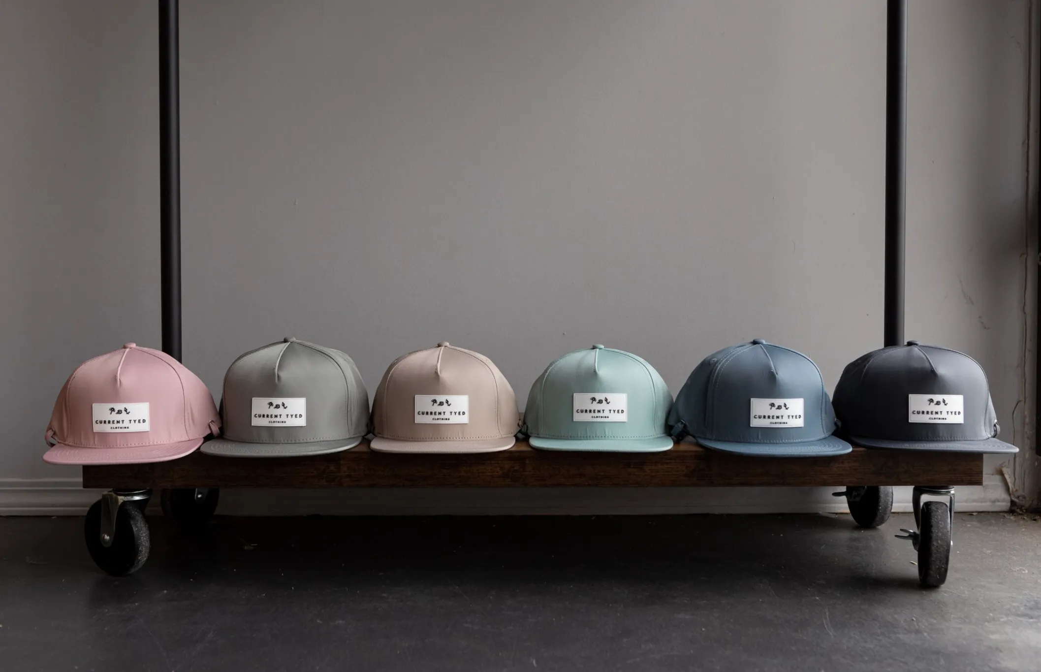 Classic Waterproof Snapbacks - Blue Grey