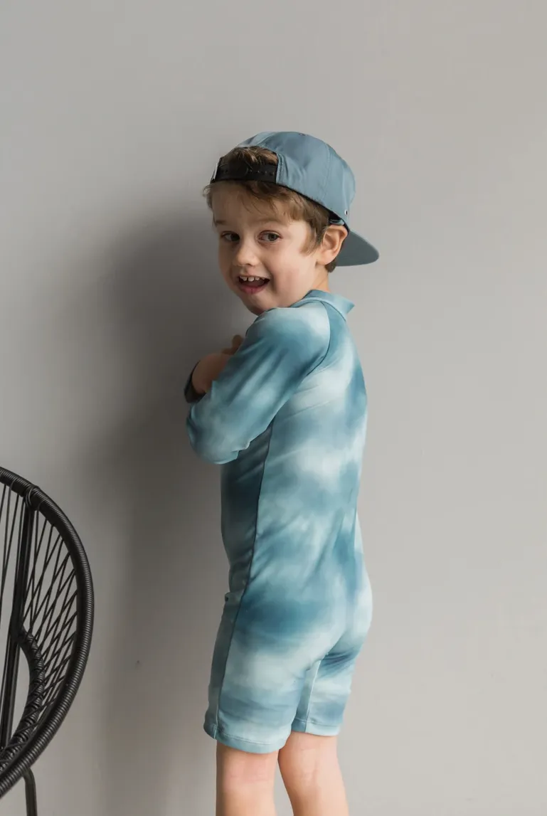 Classic Waterproof Snapbacks - Blue Grey