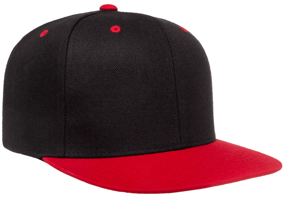 Classics Blank Snapback Cap Black/Red