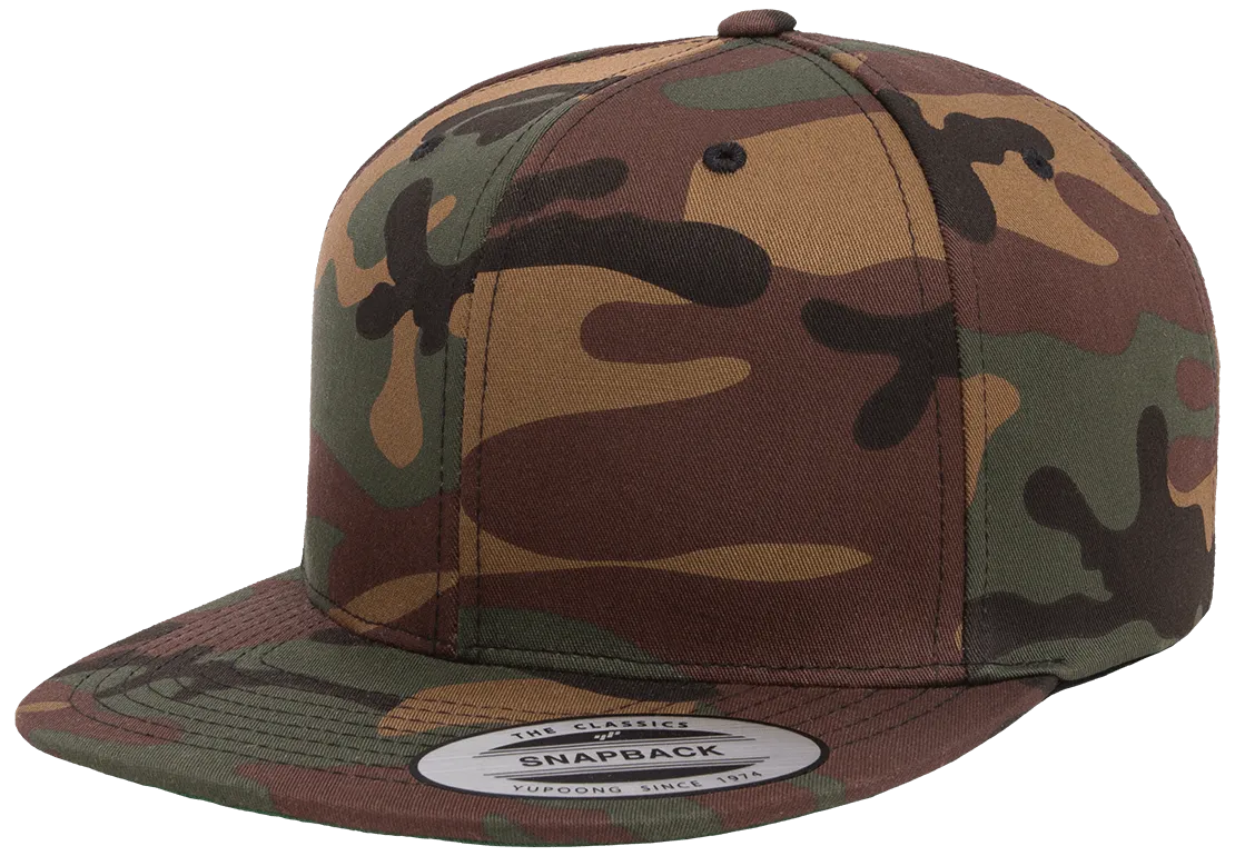 Classics Blank Snapback Cap Camo