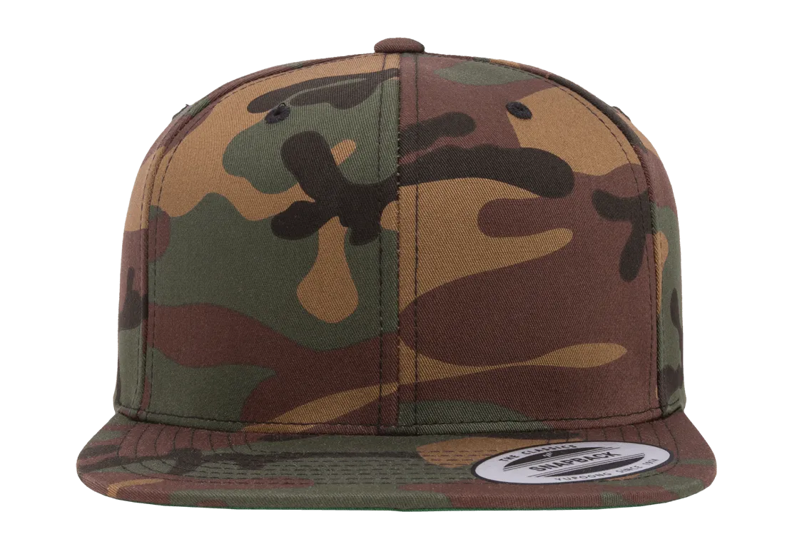 Classics Blank Snapback Cap Camo