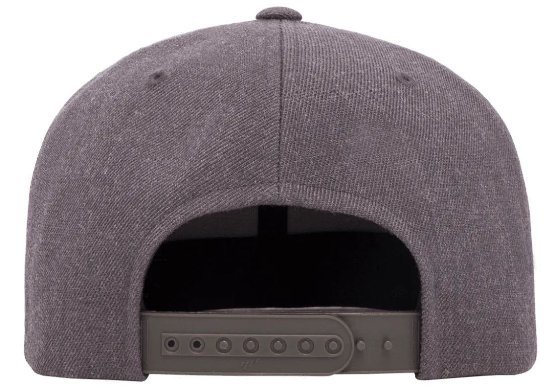 Classics Blank Snapback Cap Dark Heather