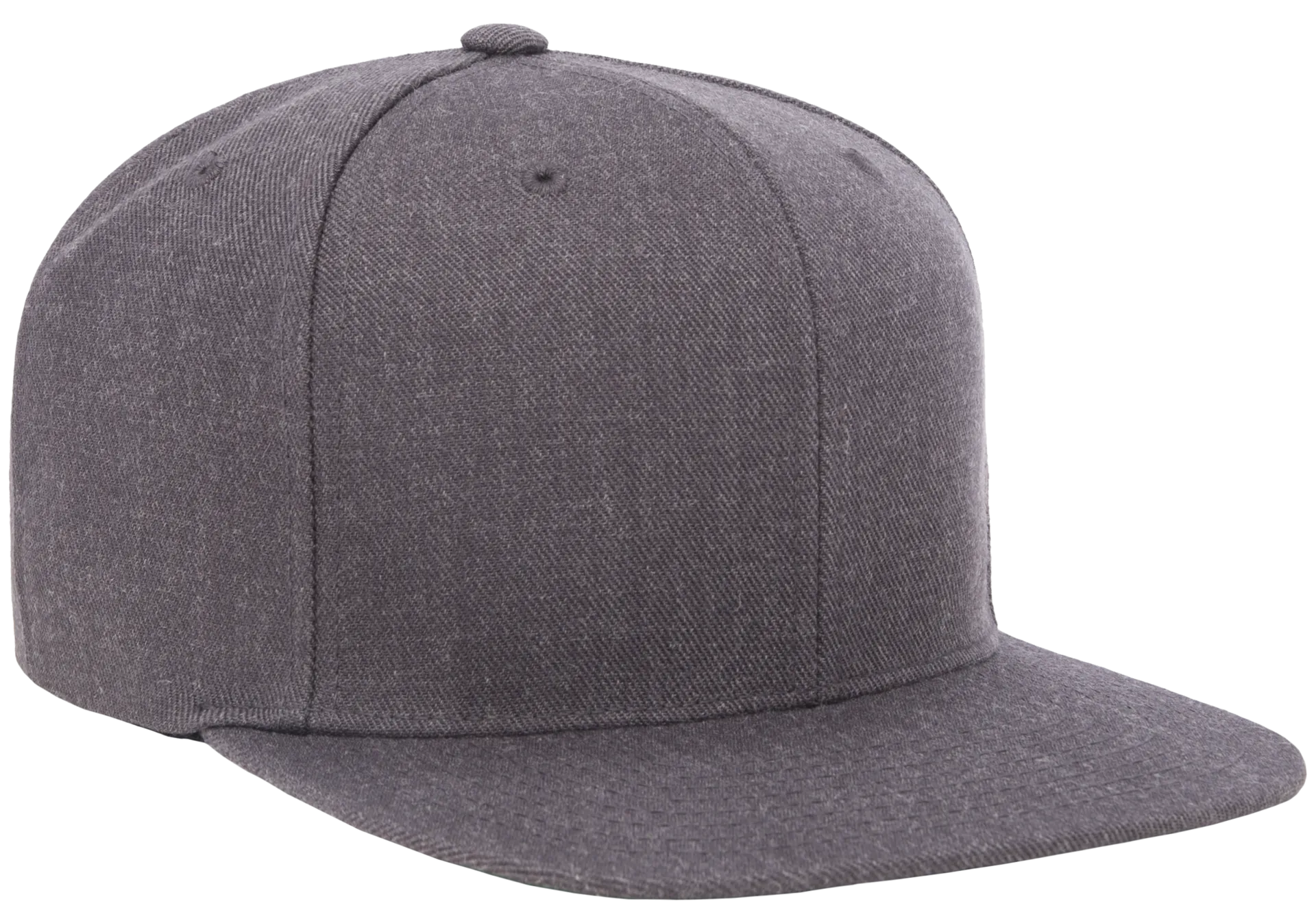 Classics Blank Snapback Cap Dark Heather