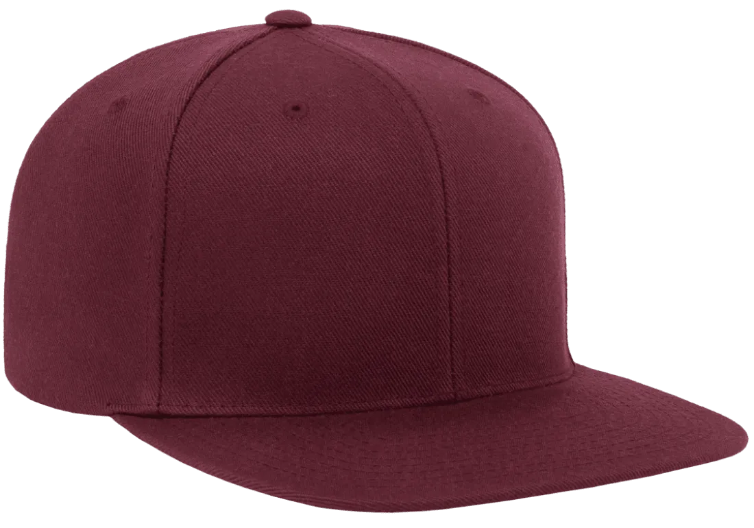 Classics Blank Snapback Cap Maroon