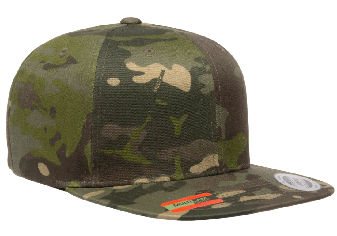 Classics Blank Snapback Cap Multi-Camo Tropic