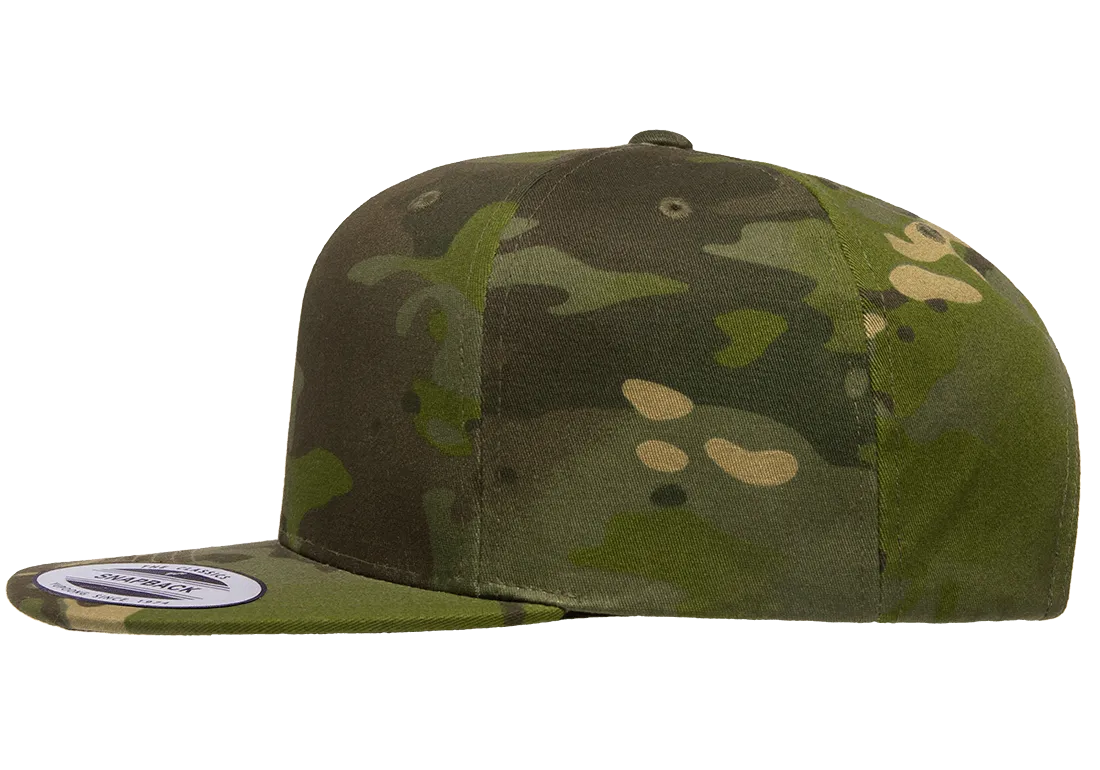 Classics Blank Snapback Cap Multi-Camo Tropic