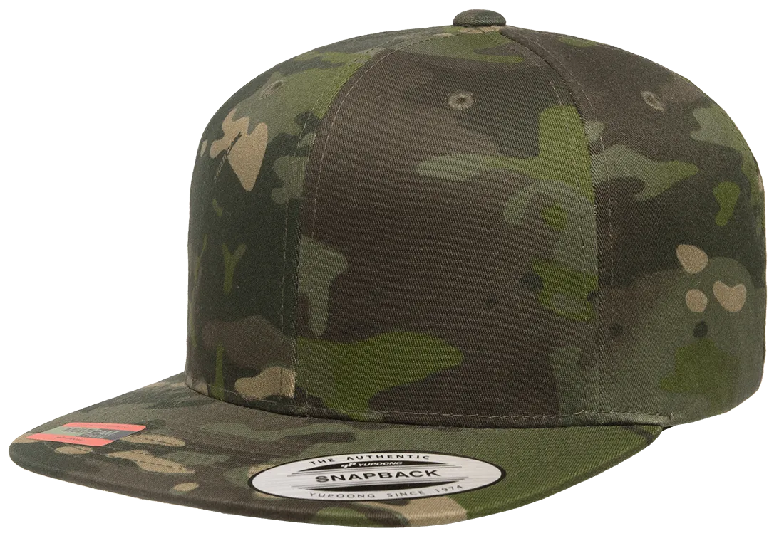 Classics Blank Snapback Cap Multi-Camo Tropic