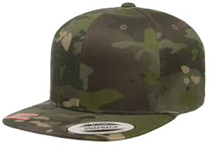Classics Blank Snapback Cap Multi-Camo Tropic