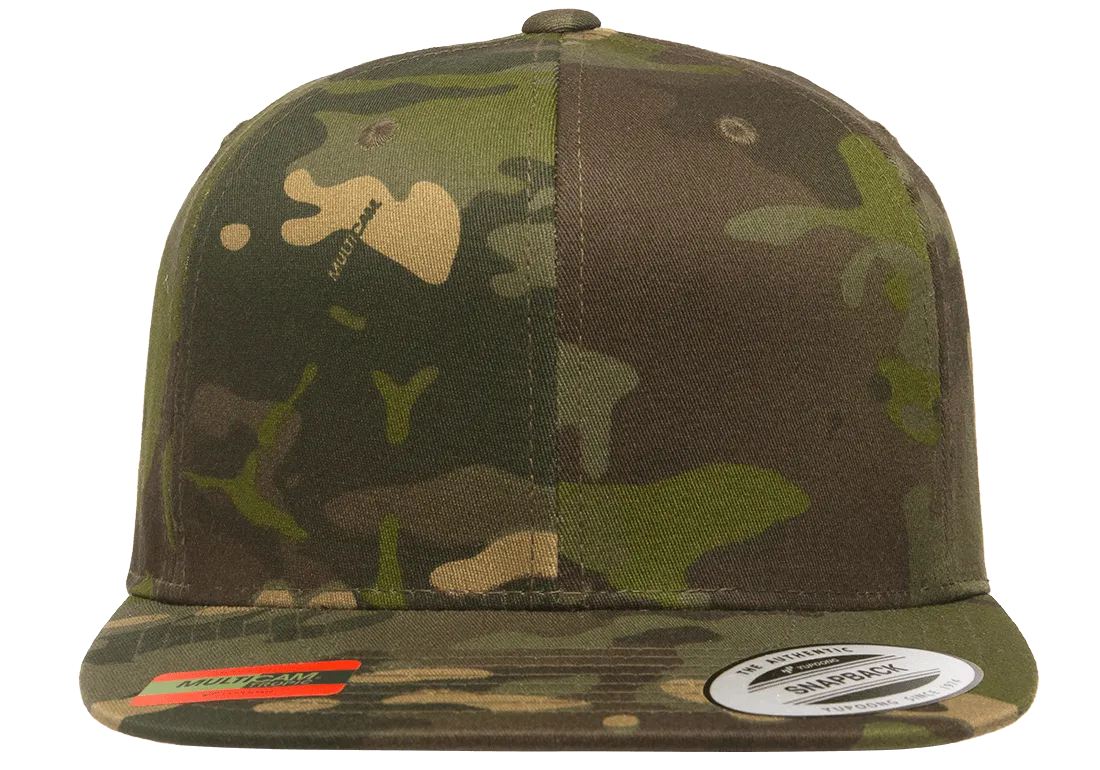 Classics Blank Snapback Cap Multi-Camo Tropic