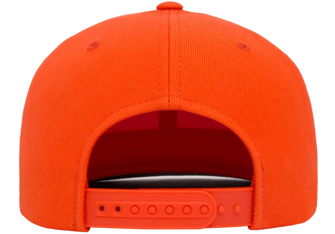 Classics Blank Snapback Cap Orange