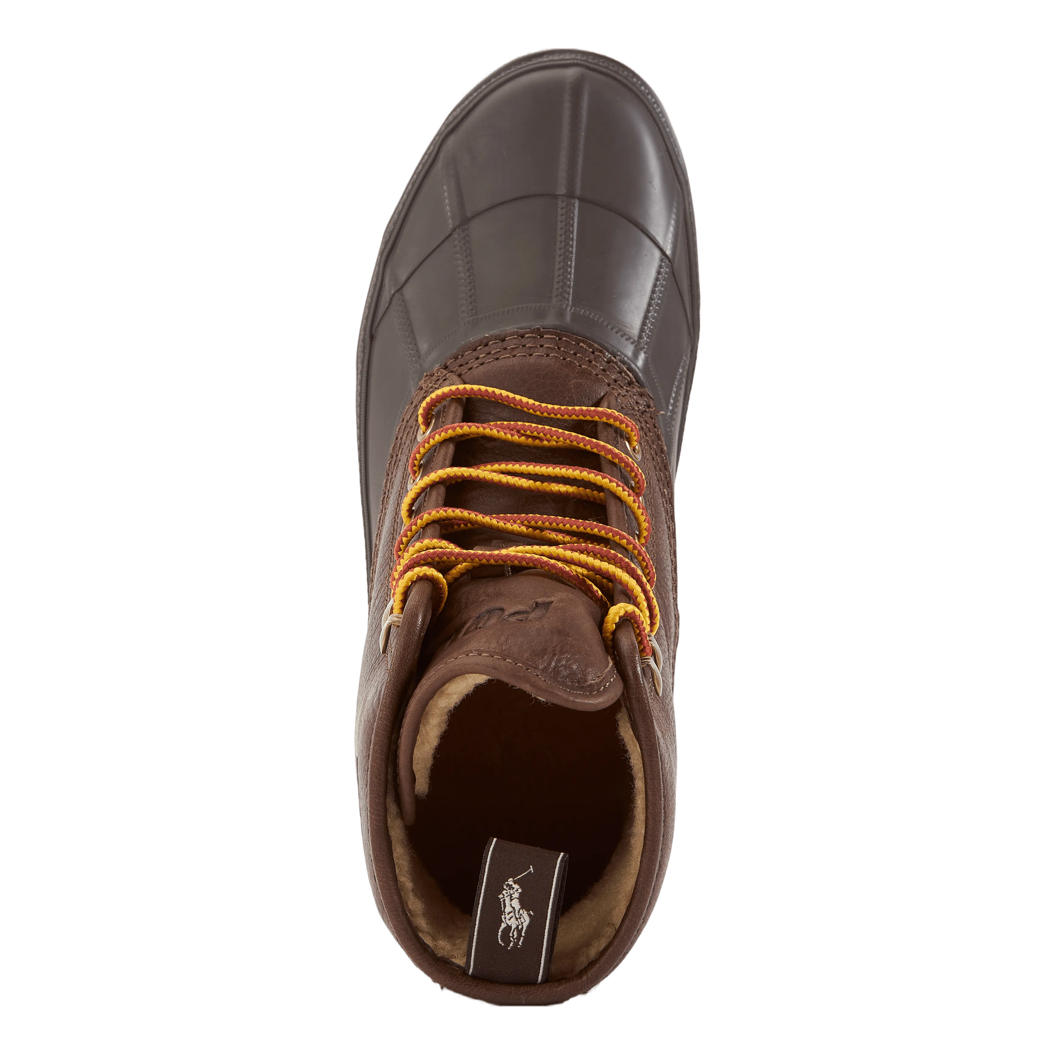 Claus Tumbled Leather Boot Chocolate Brown /Dk Brown