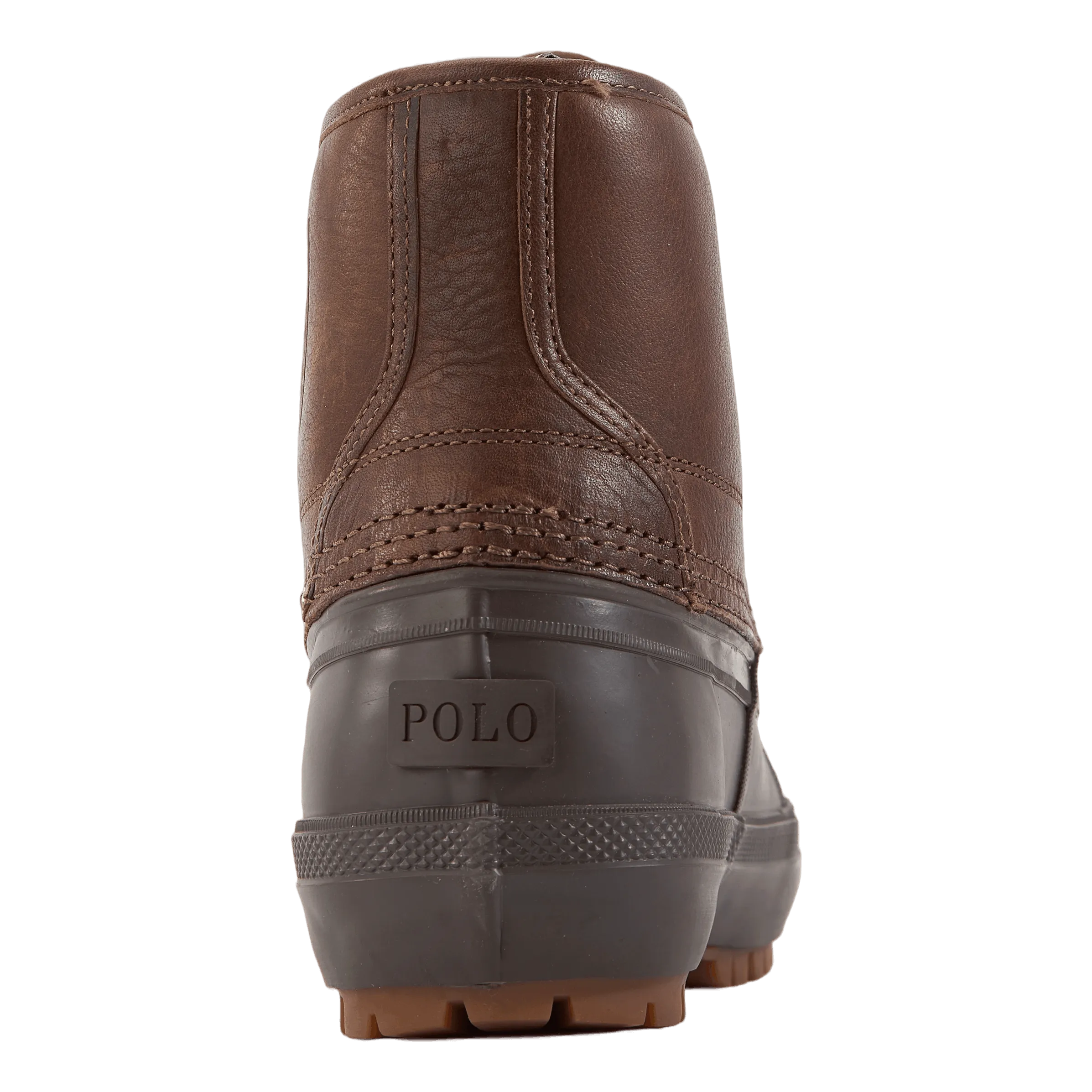 Claus Tumbled Leather Boot Chocolate Brown /Dk Brown