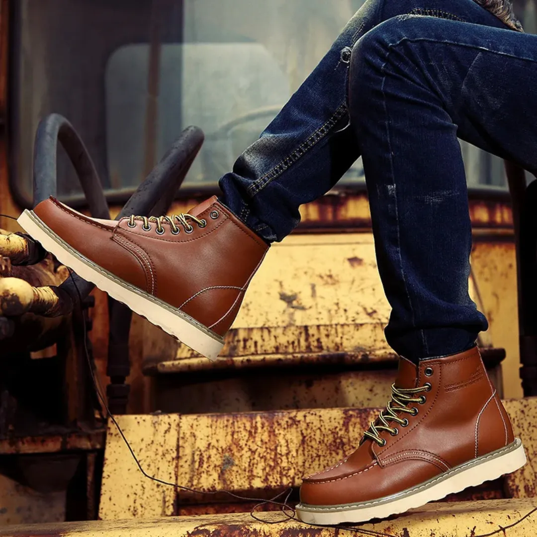 Cole - Vintage Leather Boots