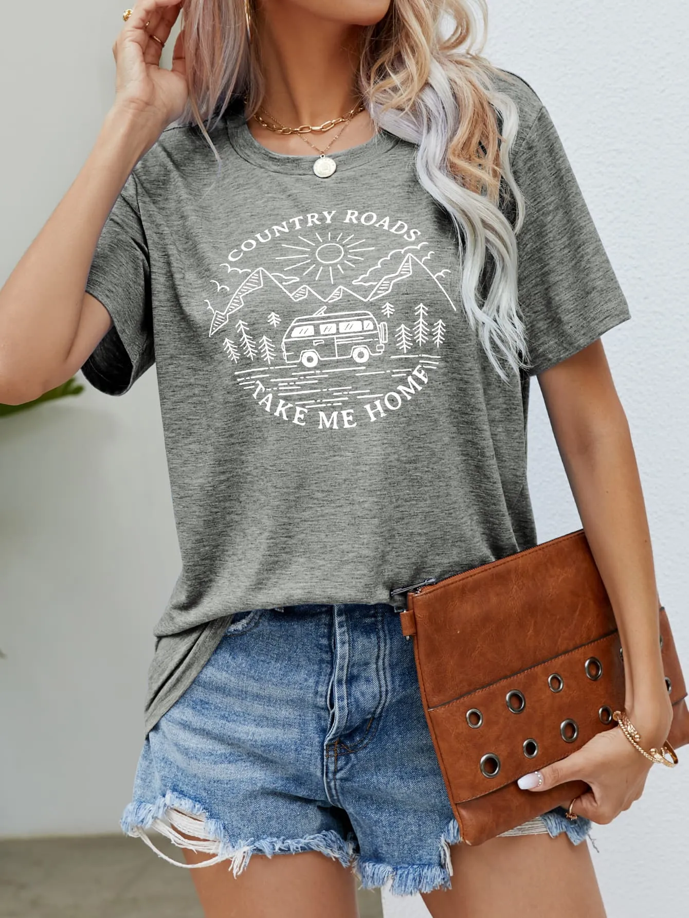 COUNTRY ROADS TAKE ME HOME Graphic Tee (5 Colors)