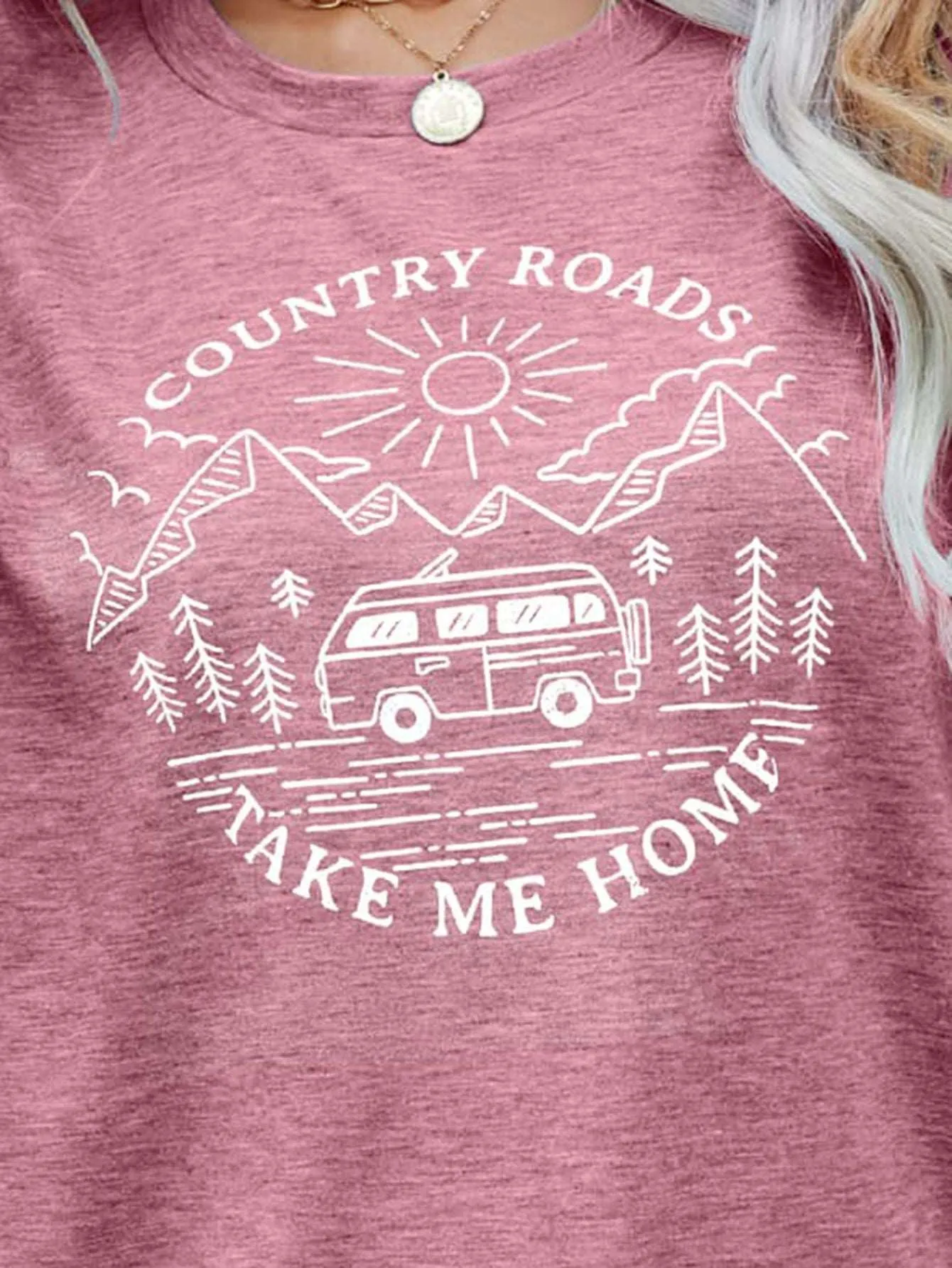 COUNTRY ROADS TAKE ME HOME Graphic Tee (5 Colors)