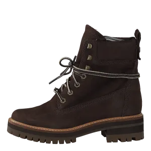 Courmayeur Valley Yellow Boot Dark Walnut
