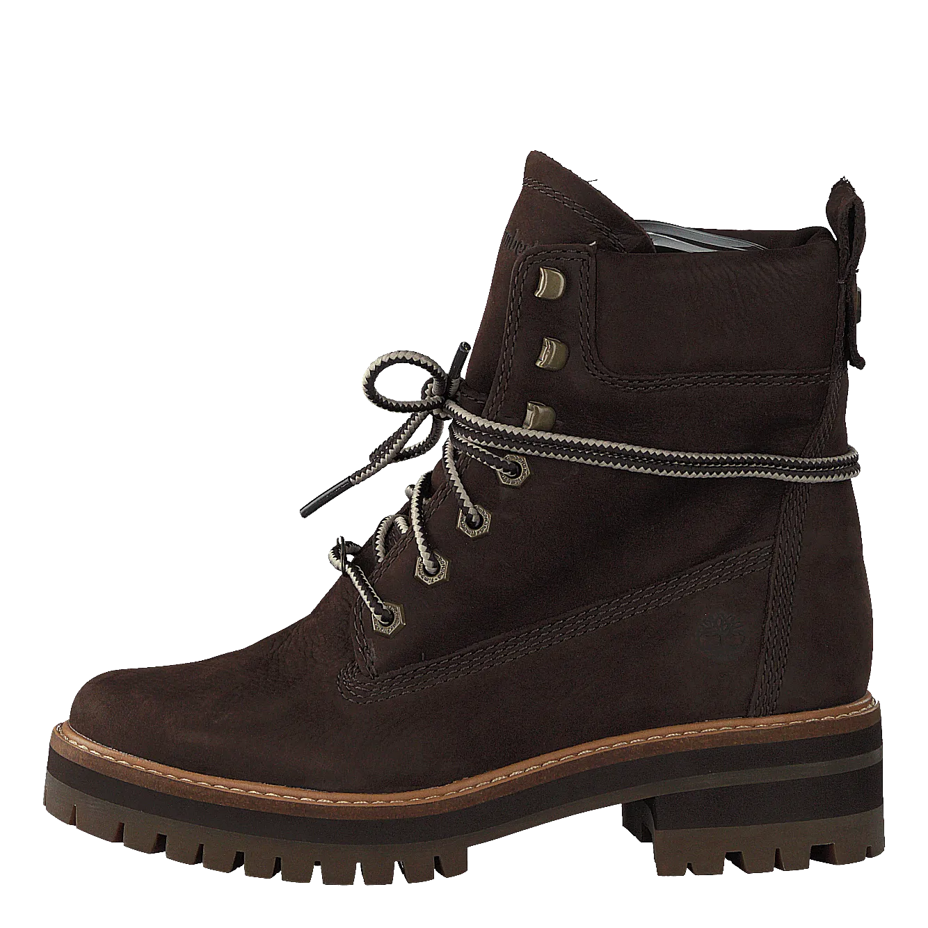 Courmayeur Valley Yellow Boot Dark Walnut