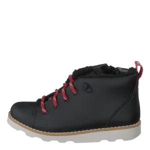 Crown Tor T Black Leather