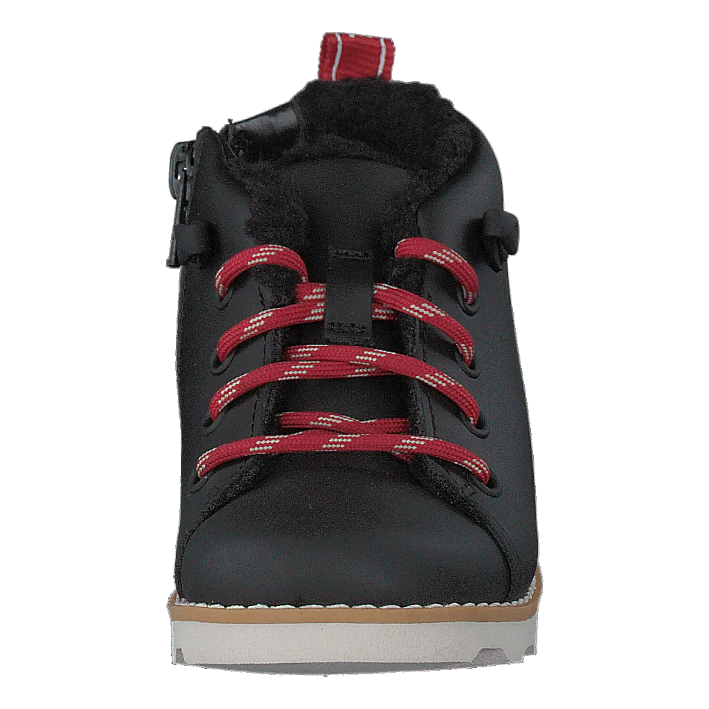 Crown Tor T Black Leather