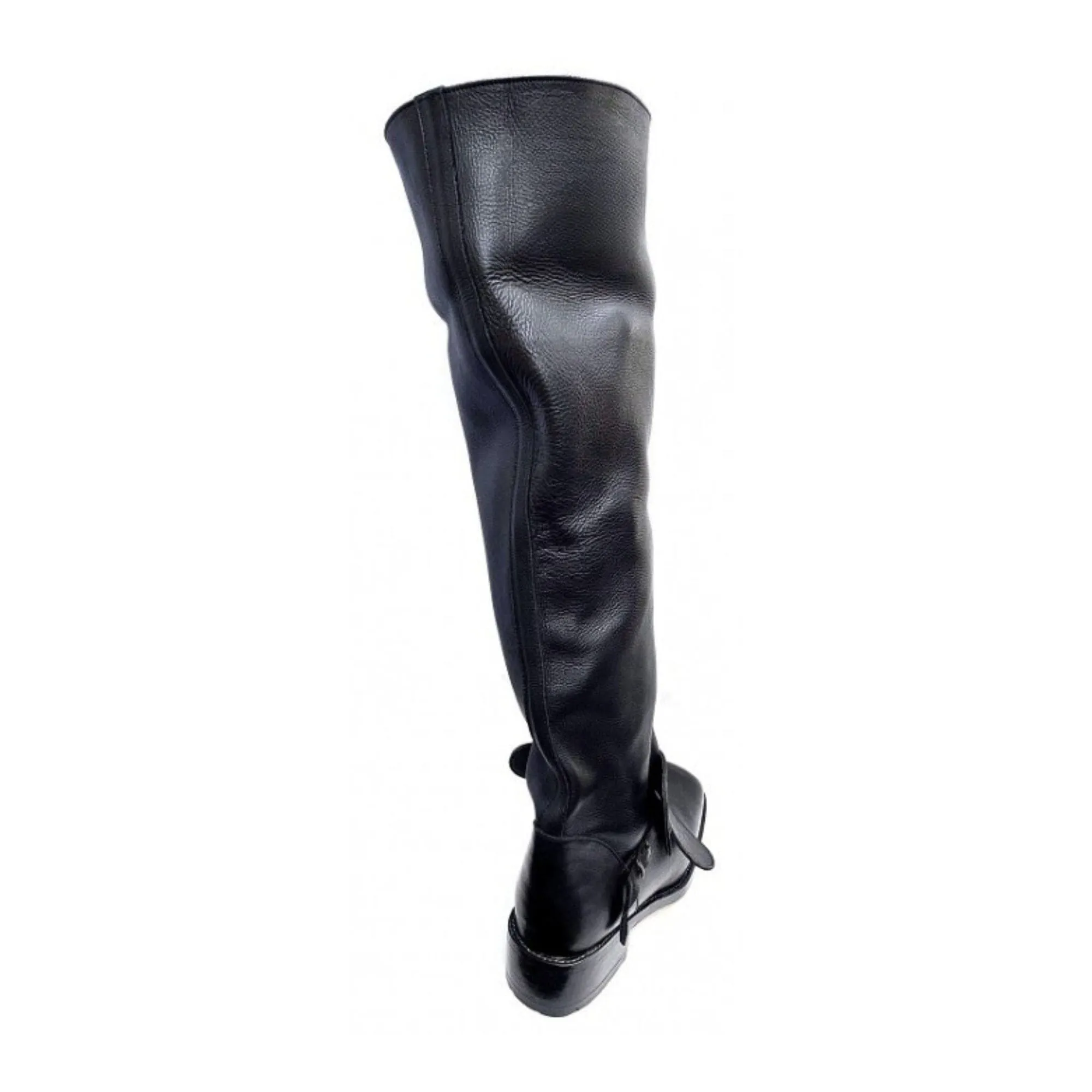 Customize 18th Century Marlborough Bucket Top Knee High Boots