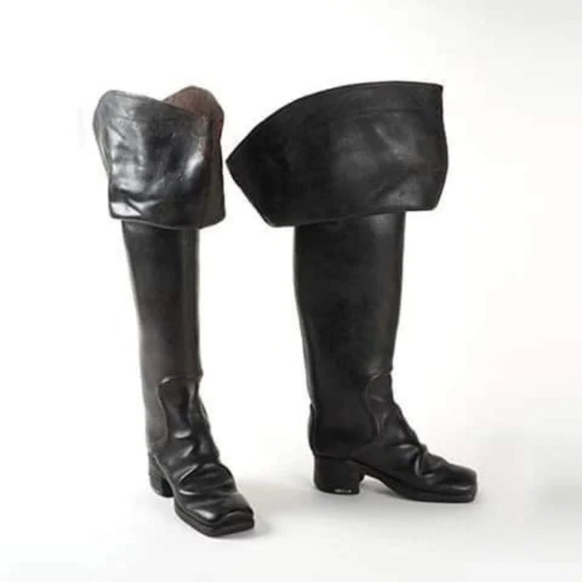 Customize 18th Century Marlborough Bucket Top Knee High Boots