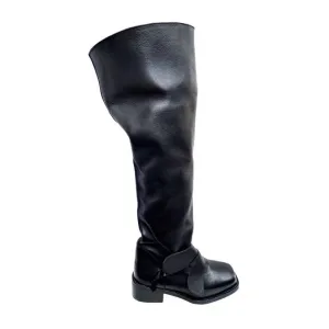 Customize 18th Century Marlborough Bucket Top Knee High Boots
