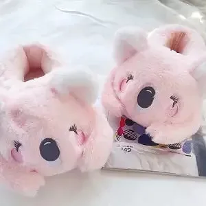 Cute Koala Slippers Indoor Warm Cotton Shoes