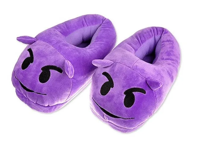 Desire Deluxe - Devil Smiley Indoor Slippers