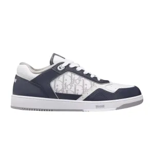 Dior B27 Smooth Calfskin With Dior Oblique Jacquard Deep Blue