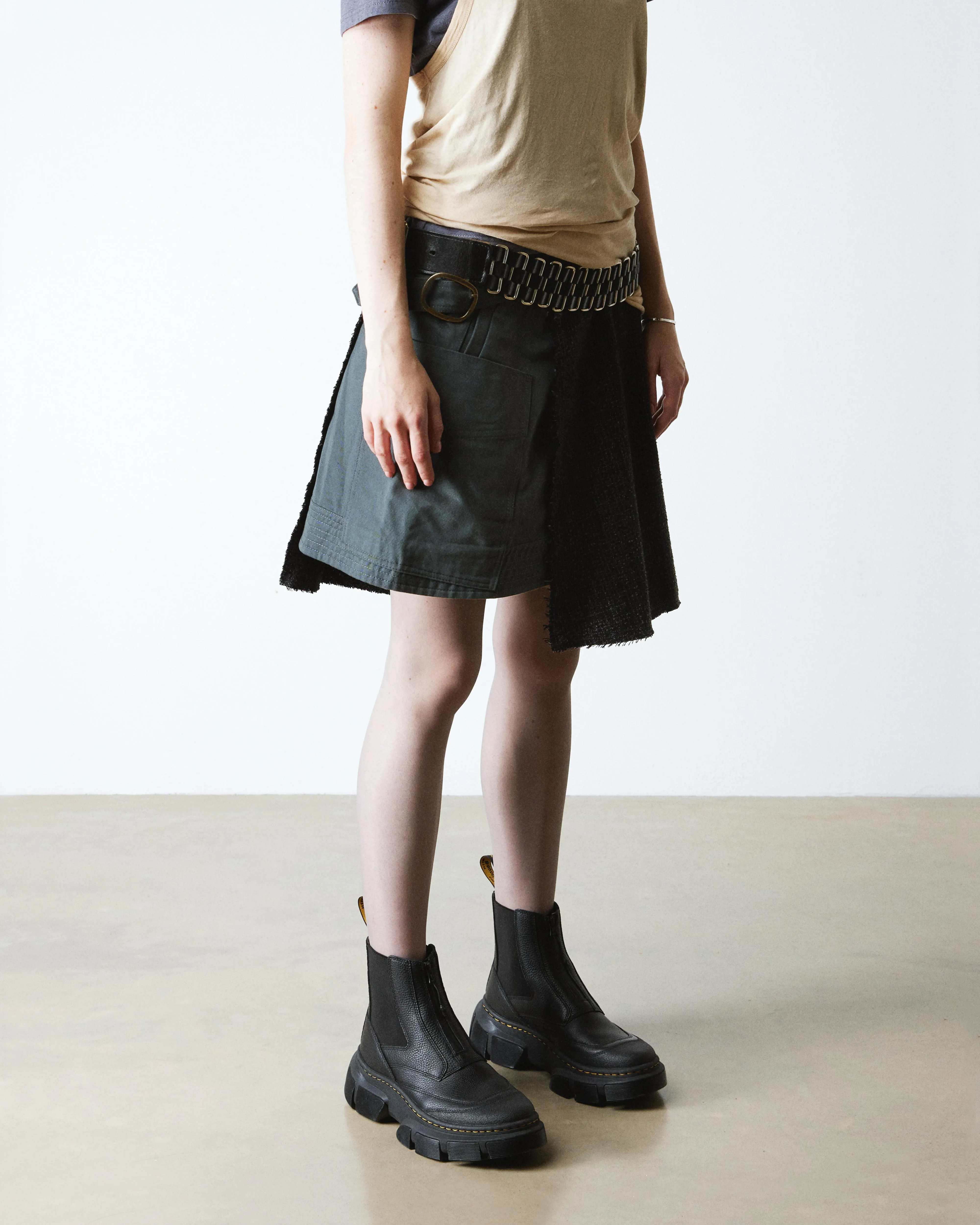 Dmxl Zip Chelsea Leather Boots