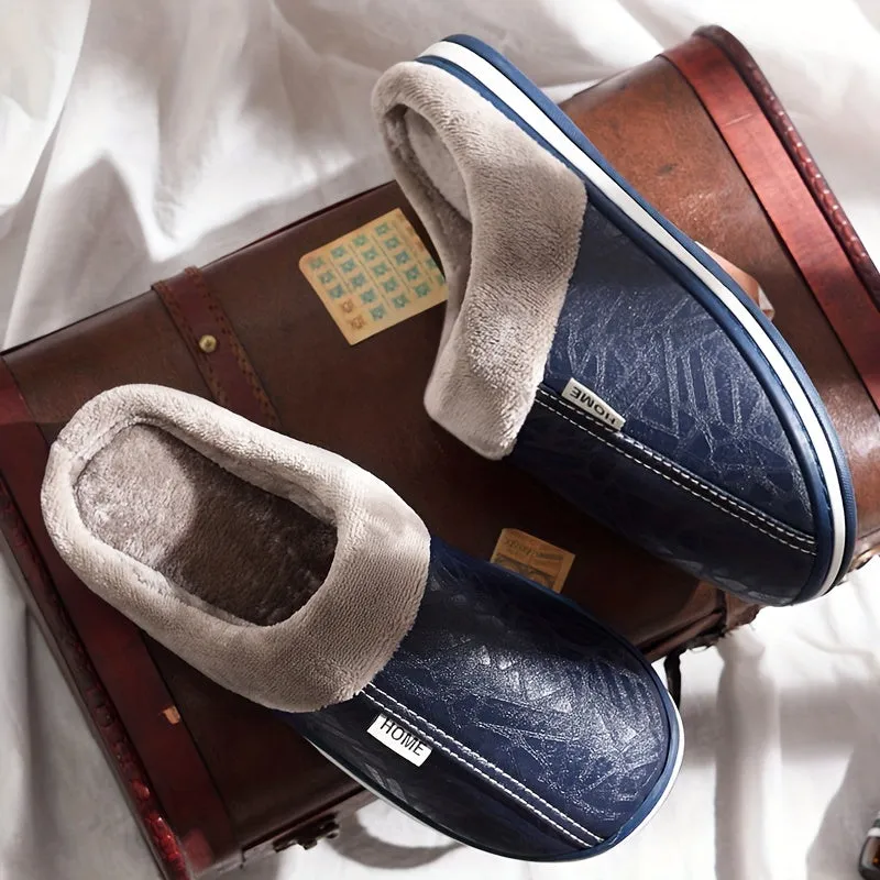DONNCHA | WATER-REPELLENT COSY HOUSE SLIPPERS