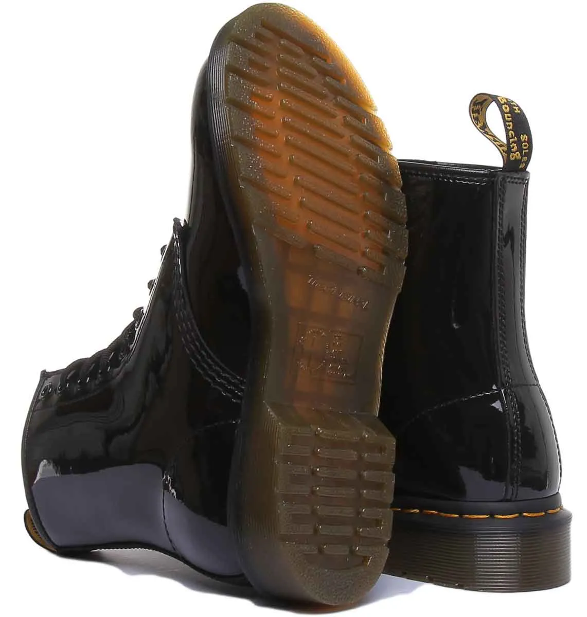 Dr Martens 1460 Patent In Black Patent