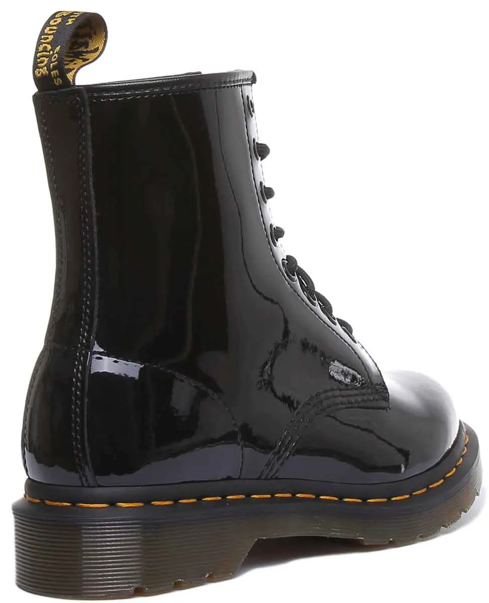 Dr Martens 1460 Patent In Black Patent